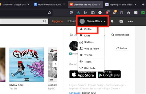 how to change soundcloud banner.